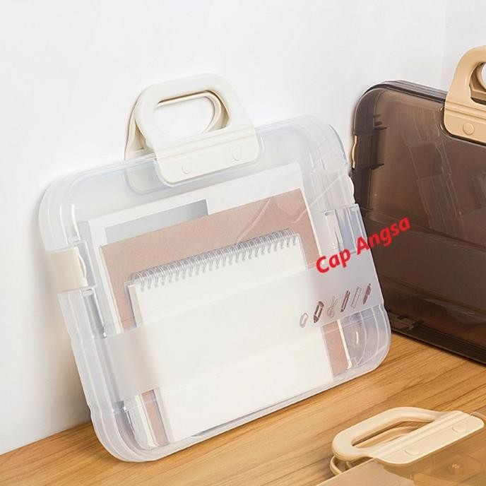 

MAP TRAVEL DOCUMENT FILE FOLDER ORGANIZER A4 HARDCASE ANTI DEBU BERKAS