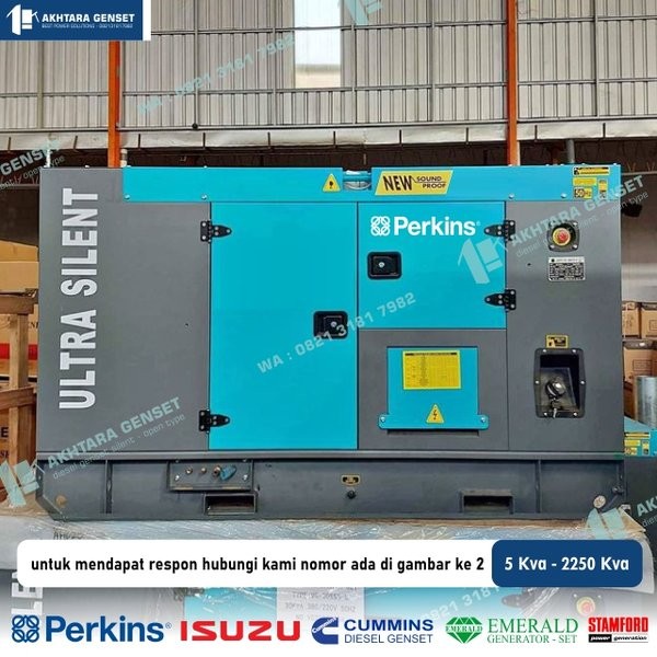 Perkins - Genset 60 Kva Harga Murah