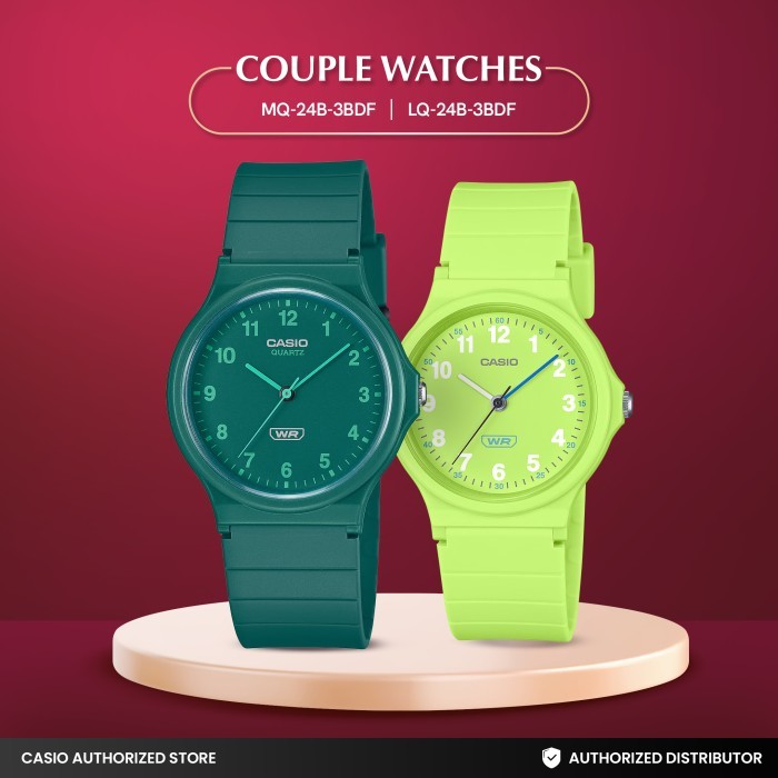 Casio Jam Tangan Couple Analog 24B-3BDF