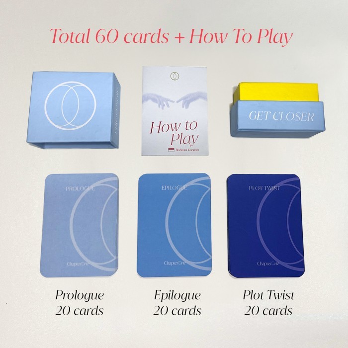 ChapterOne - Friendship edition Get Closer - Permainan Kartu Ngobrol & Pertanyaan / Game