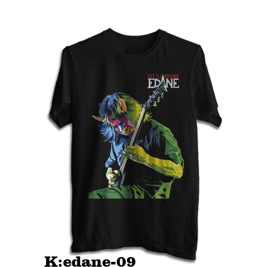 Promo Kaos Band Edane Wpap T-Shirt Musik Rock Edane