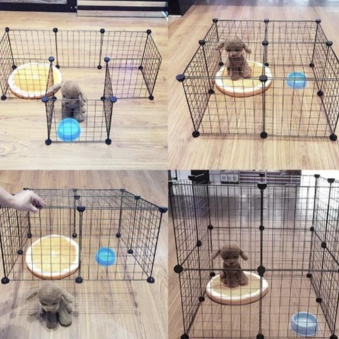 Kandang Pagar Simpel/Kandang Anjing, Kelinci, Kucing Kecil