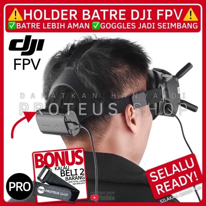 Terbaru Holder Batre Dji Fpv Goggles 2 V2 Battery Clip Case Baterai Avata Termurah