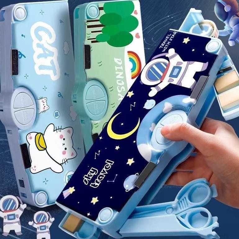 

Original Hm28 Kotak Pensil Serbaguna Tempat Kotak Pensil Mekanik Multifungsi Kotak Alat Tulis Tempat Pensil Grosir