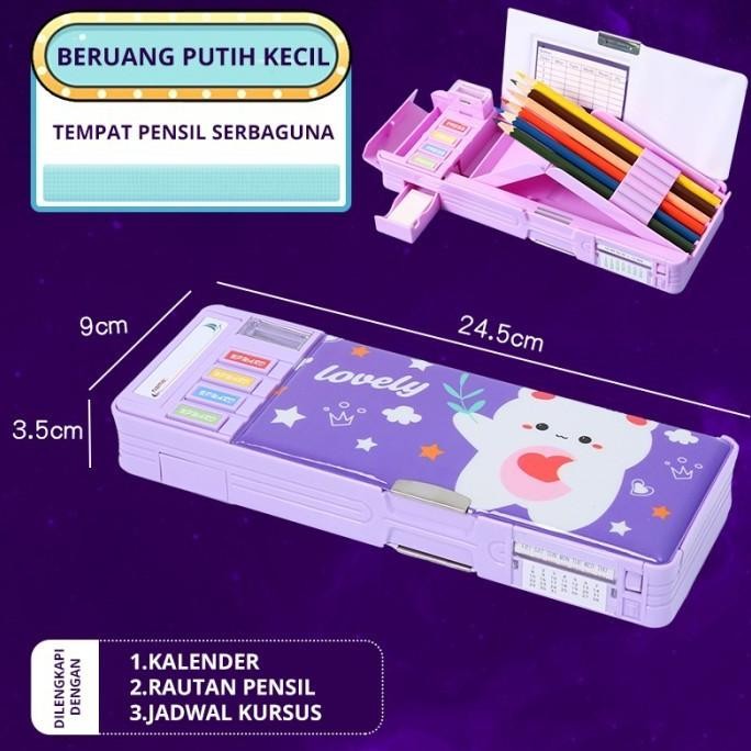 

Terpercaya Kotak Pensil Multifungsi Lengkap Peruncing Gunting Isolasi Penghapus Penggaristempat Pencil Grosir