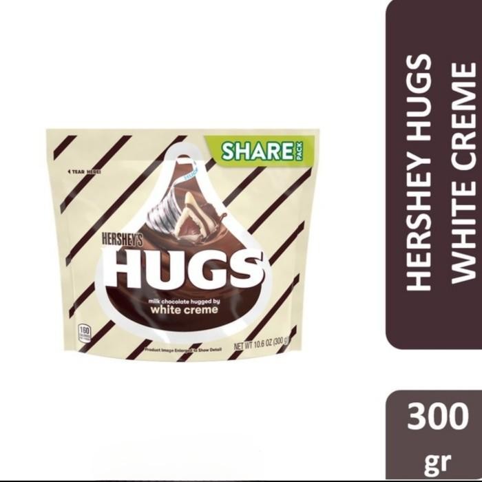 

Hershey kisses chocolate hugs white creme