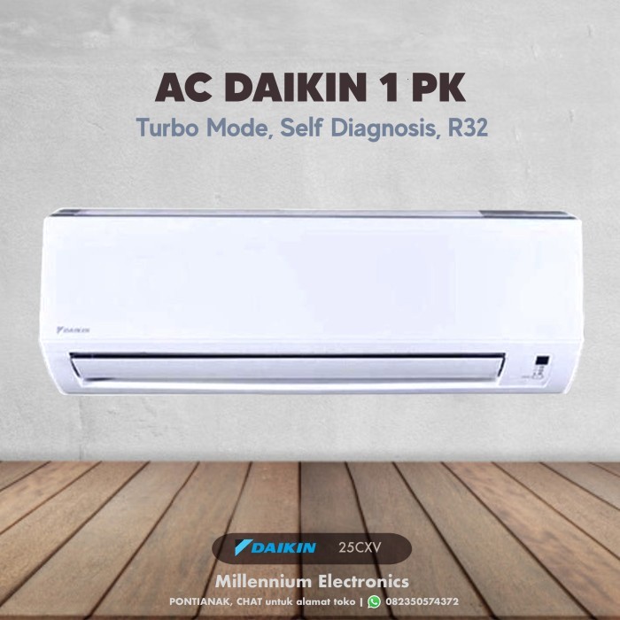 AC DAIKIN FTV 25 CXV 1 PK standart malaysia