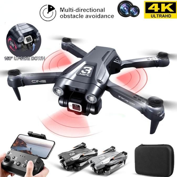 Drone Camera Mini 4K Quadcopter Drone Wifi Dual Camera Murah