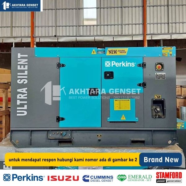 PERKINS Genset 60 Kva Diesel Ultra Silent