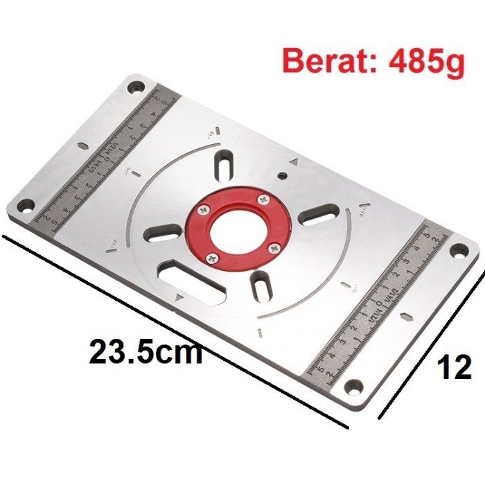 Router Plate - Insert Plate Router Table - Meja Router - Meja Trimmer