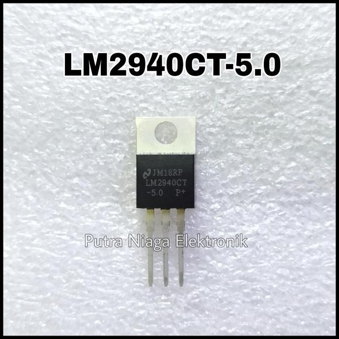 Terbaru ic LM2940CT-5.0 TO-220 LM2940 5V Regulator 5Volt putr4n Buru Order
