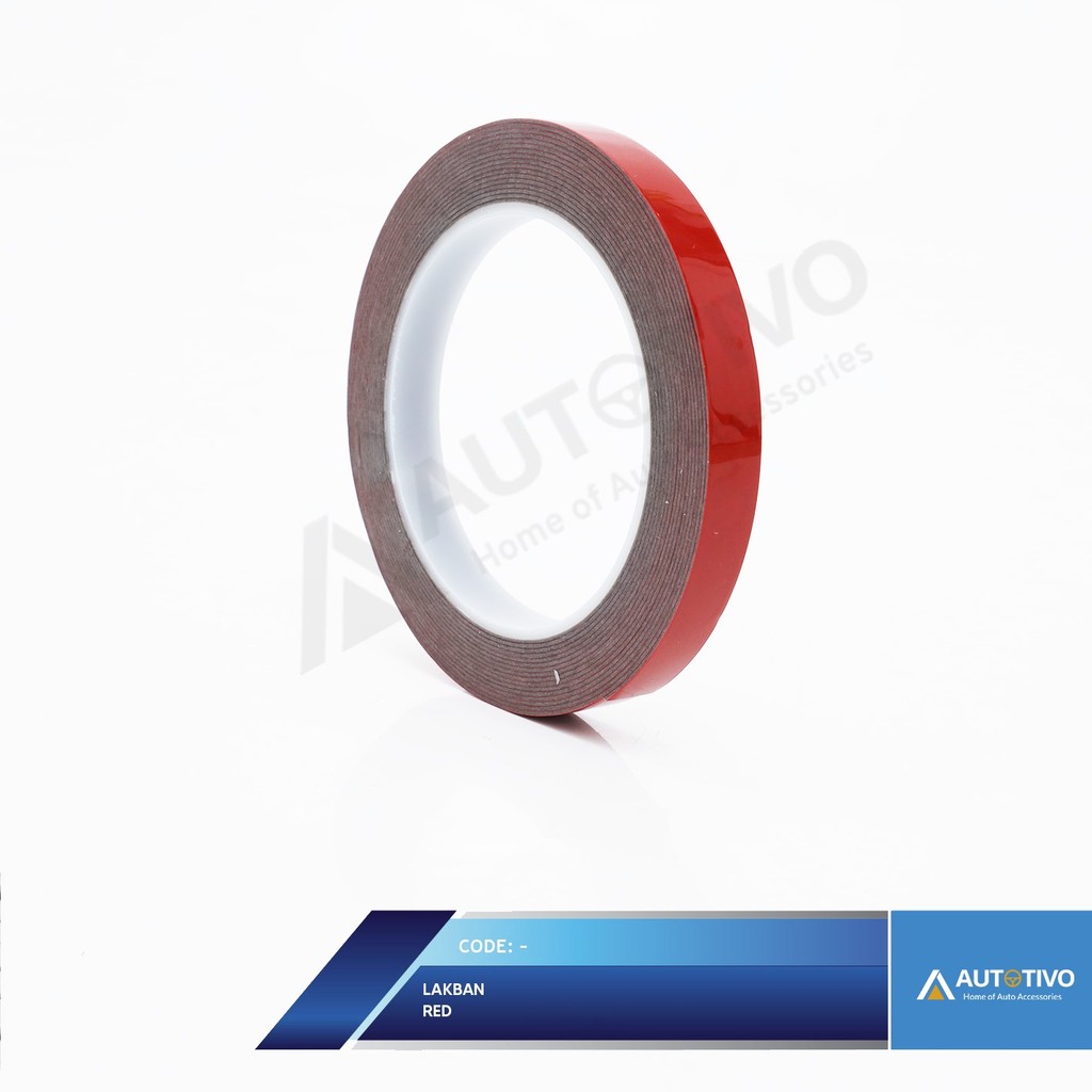 

Double Tape Red Grey 12mm