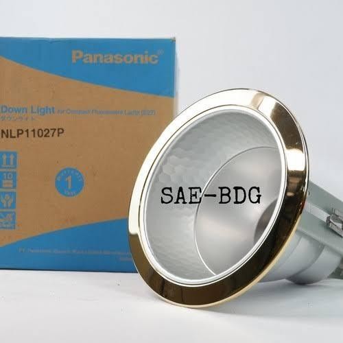 Downlight Rumah Led Kap Lampu Silver Panasonic 4" 4 In 4Inch 4 Inch