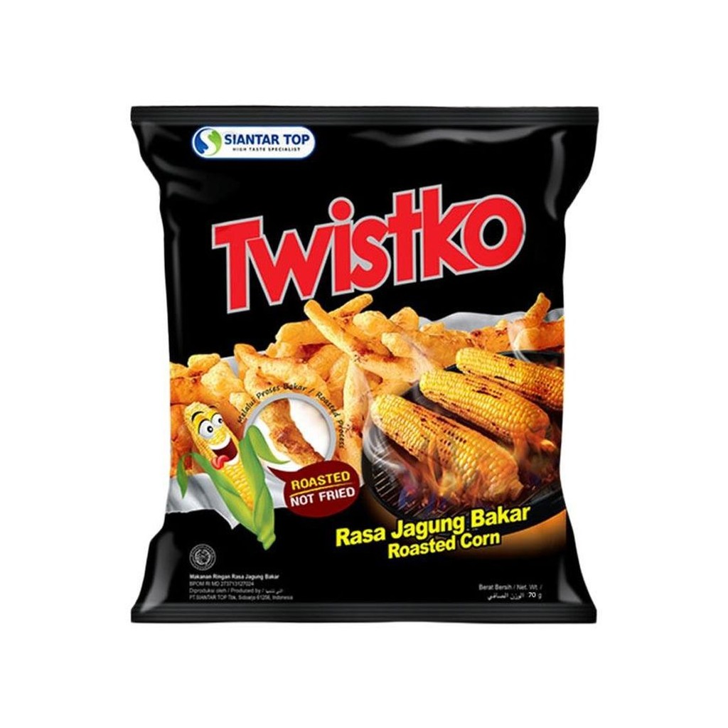 

TWISTKO SNACK JAGUNG BAKAR 70G - 013748