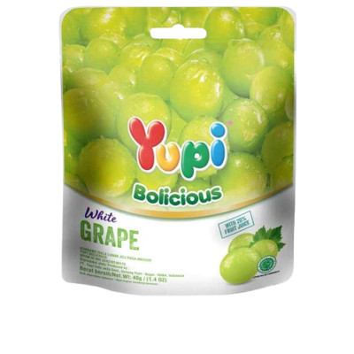 

YUPI BOLOCIUS WHITE GRAPE 40GR - 041125