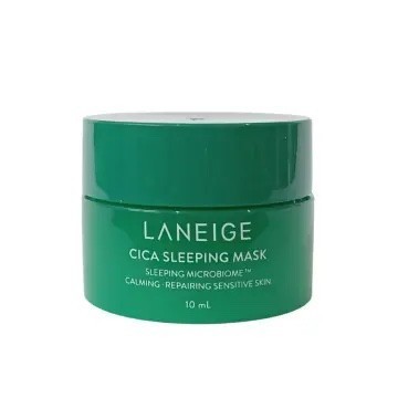 New Trend! Laneige cica sleeping mask 10ml trial kit ( packaging asli laneige ) Baru