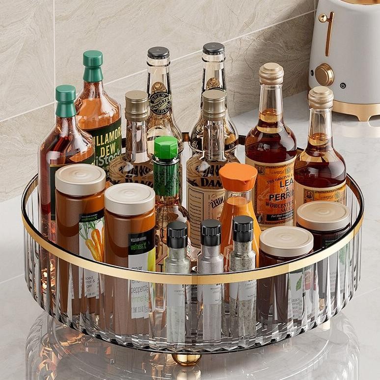 [MS] Rak Bumbu Putar  Rak Putar Serbaguna Rak Penyimpanan