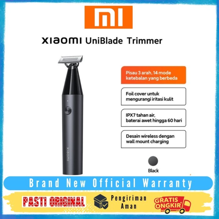 

Terlaris UniBlade Trimmer Pisau Tiga Arah IPX7 Tahan Air SALE