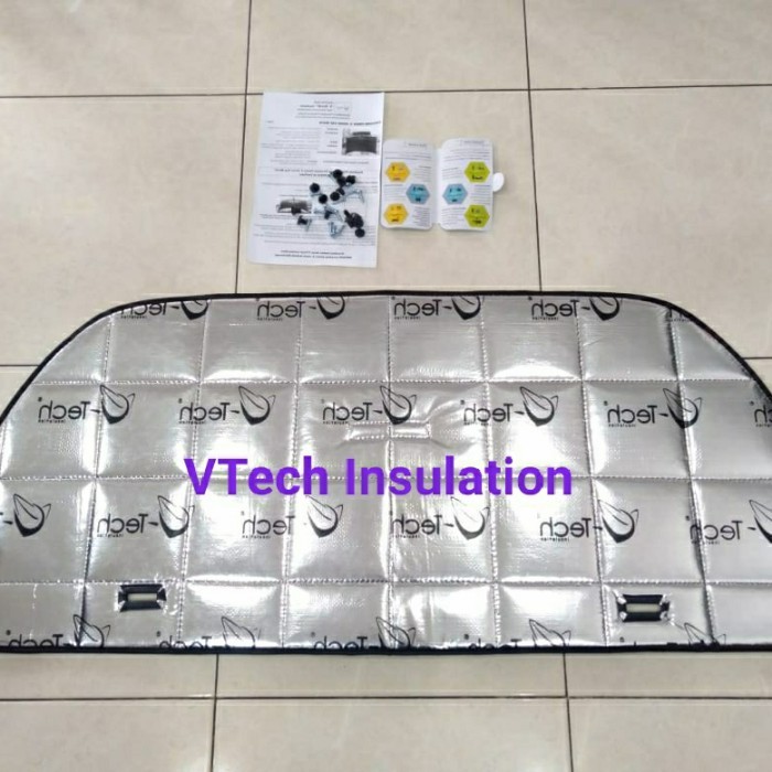 Toyota Innova 2009 - 2010. ALum peredam panas kap mesin