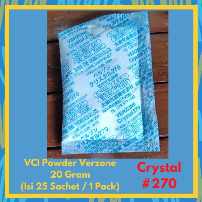 

VCI Powder VERZONE / Anti Karat Powder 20 Gram seri Crystal #270