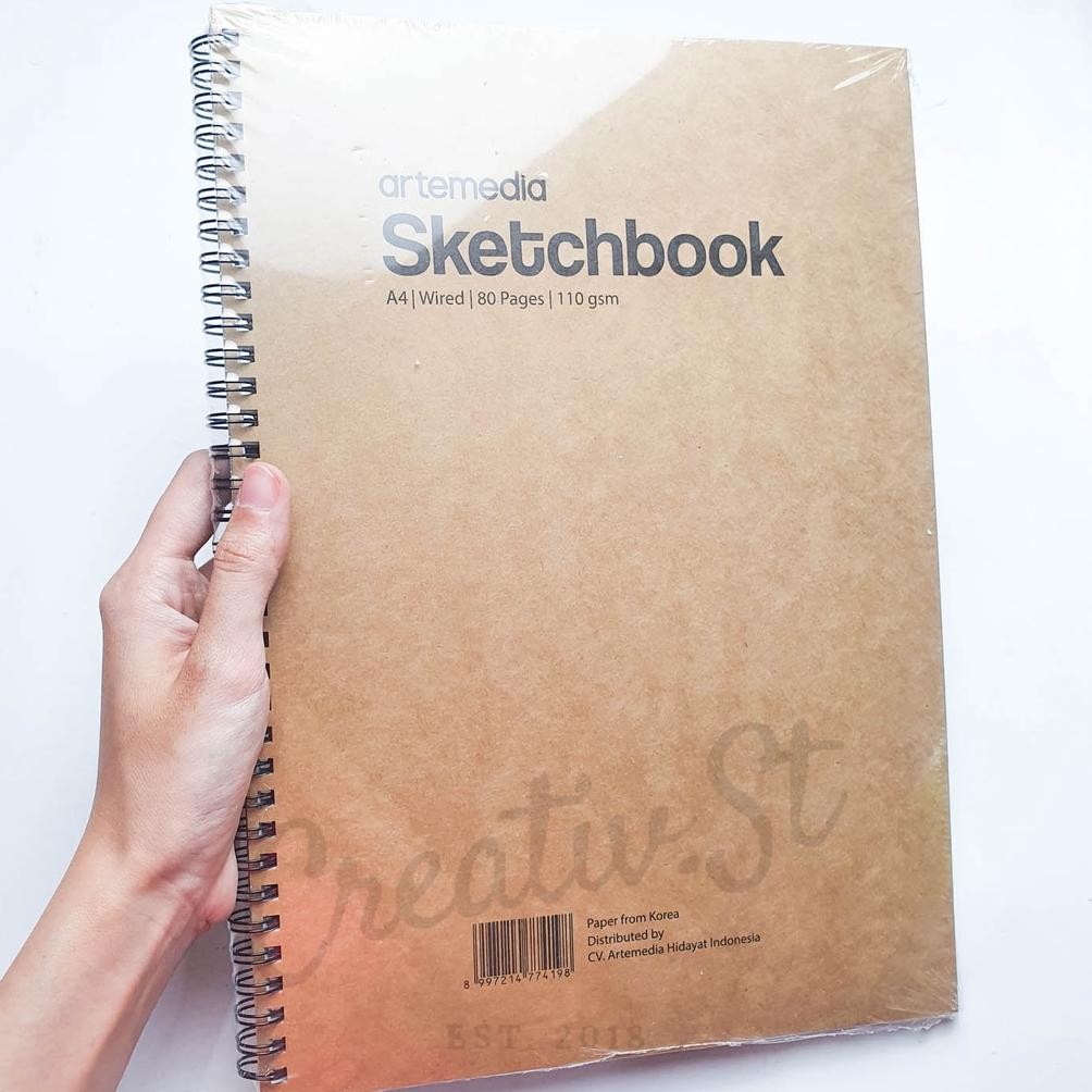 

SALE ARTEMEDIA Sketchbook A4 80 Halaman 110 Gsm Buku Sketsa Gambar Pensil Charcoal Arang fth-56