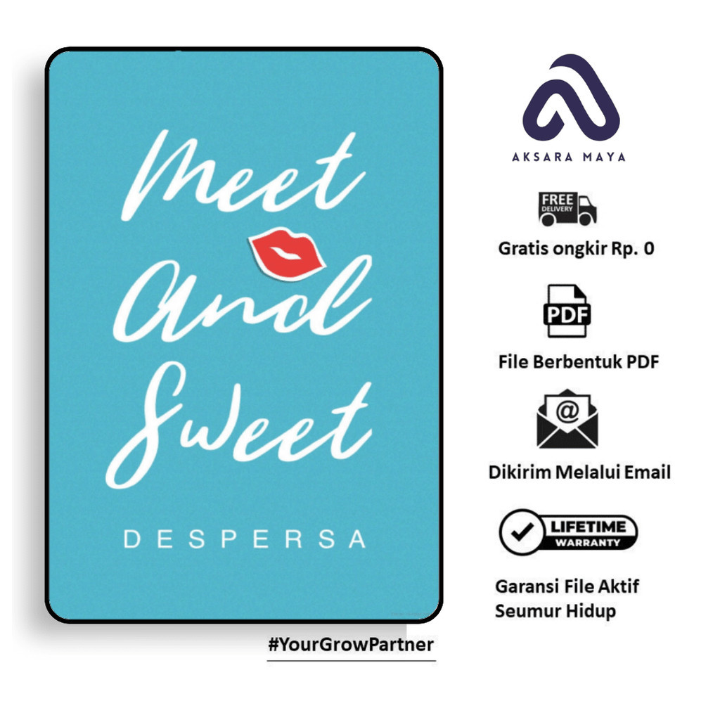 

1239. Meet and Sweet By Despersa Book BEST Seller - AKSARAMAYA