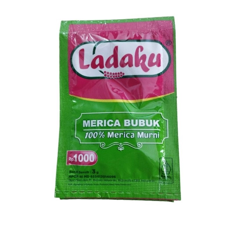 

Ladaku Merica Bubuk rencengan isi 12 sachet [Renceng]