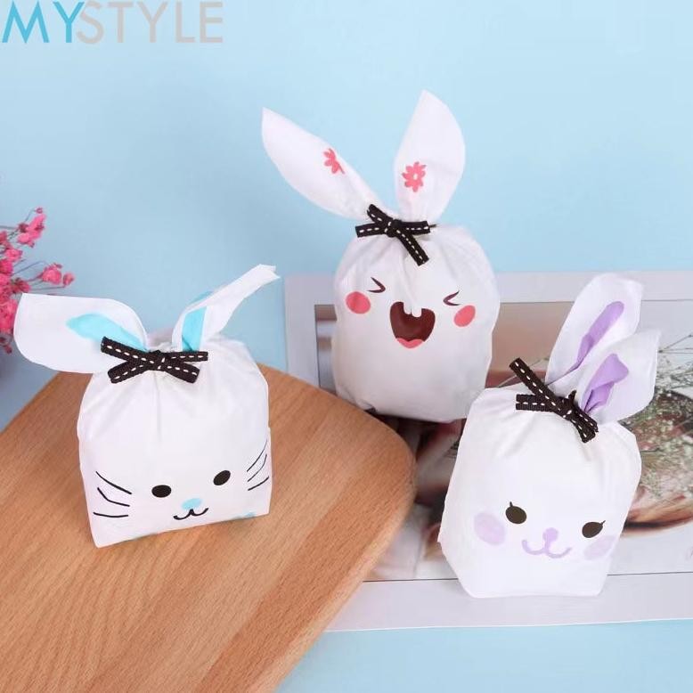 

TERMURAH (GROSIR) MYSTYLE PLASTIK SOUVENIR KELINCI 1 PACK ISI 50 PCS MOTIF RANDOM UKURAN KECIL & BESAR TAS SOUVENIR ULANG TAHUN TAS SNACK an-114