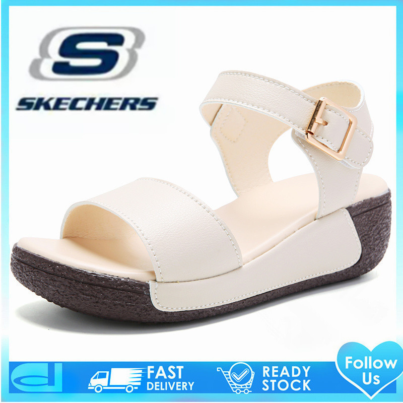 skechers_ sepatu wanita skechers_ sandal untuk Wanita sepatu wanita Sepatu kulit kasual wanita sepat