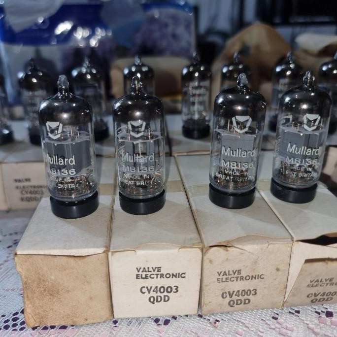 Cv4003 Mullard / Ecc82 / 12Au7 Mullard Militer  Ready