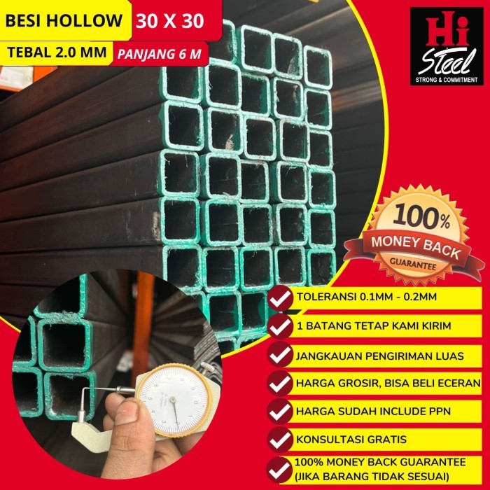 Besi Hollow 30 X 30 X 2.0Mm High Quality