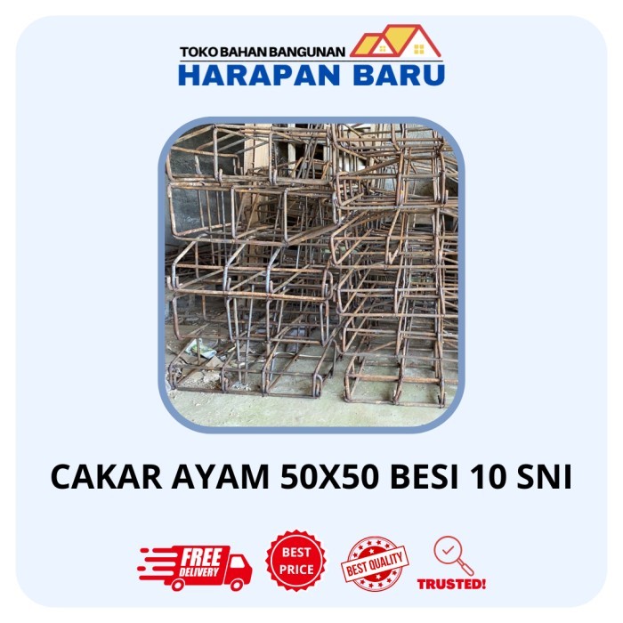 Cakar Ayam 50X50 Besi 10 Mm Restock