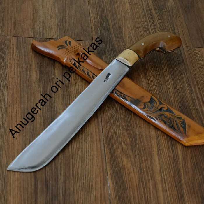 Golok Bedog Parang Baja Asli Gagang Fulltank