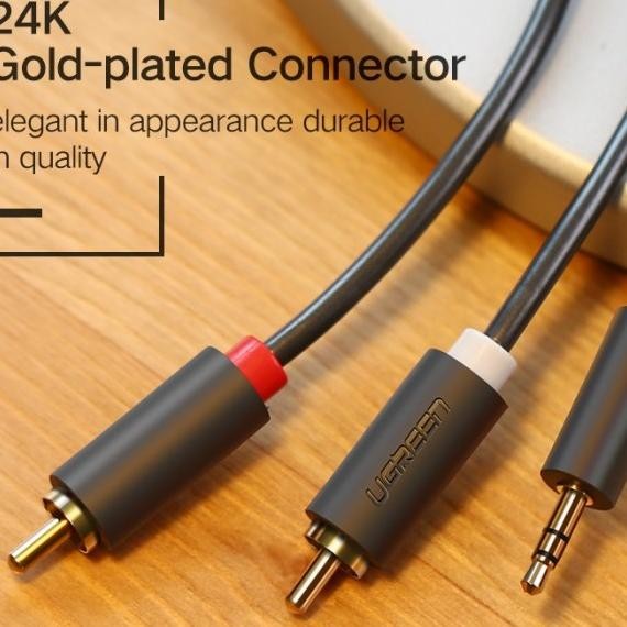 Ugreen Kabel Audio Aux 3.5Mm To 2 Rca Male