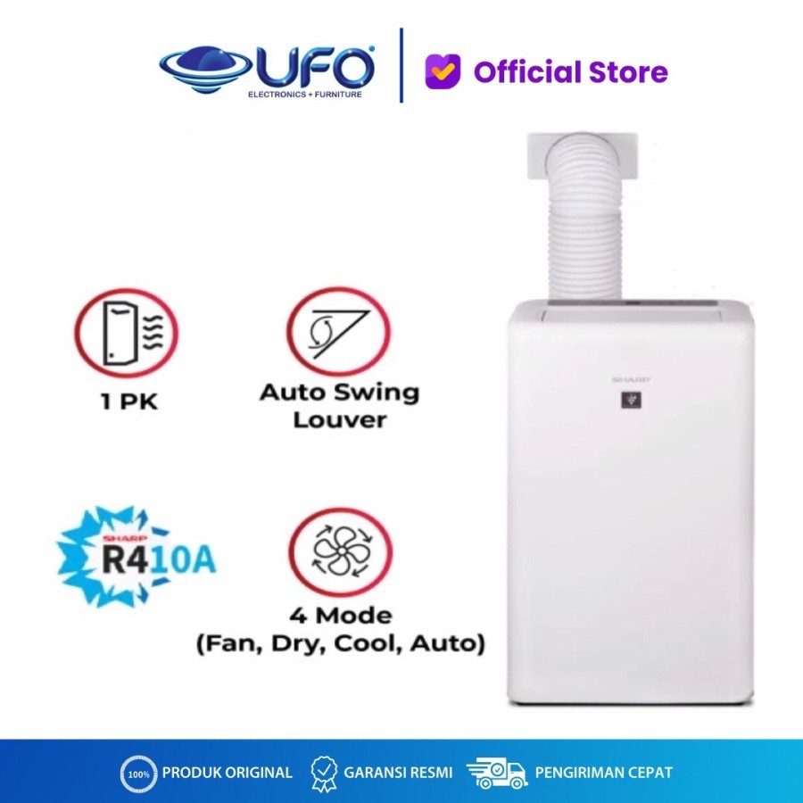 Sharp AC Portable P10ZCY Plasmacluster 1PK