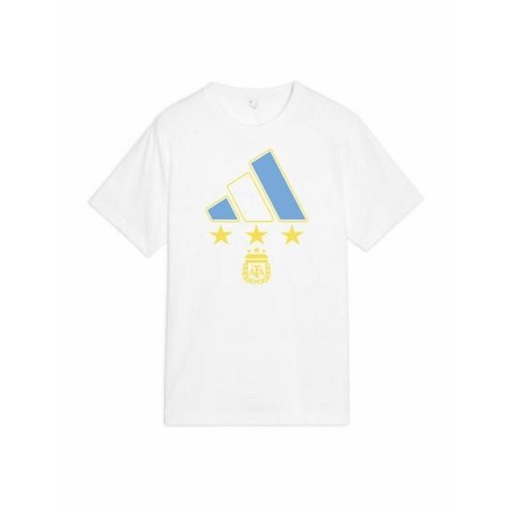 Kaos Adidas Edisi Argentina Juara Piala Dunia T-Shirt Adidas Argentina World Cup Champions T-Shirt A