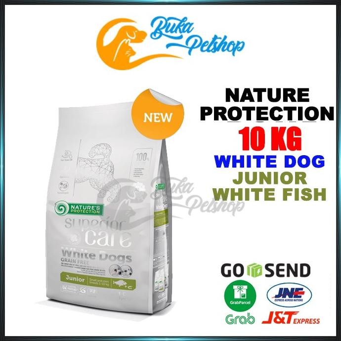 READYY NATURE PROTECTION WHITE DOG 10KG NATURE'S PROTECTION