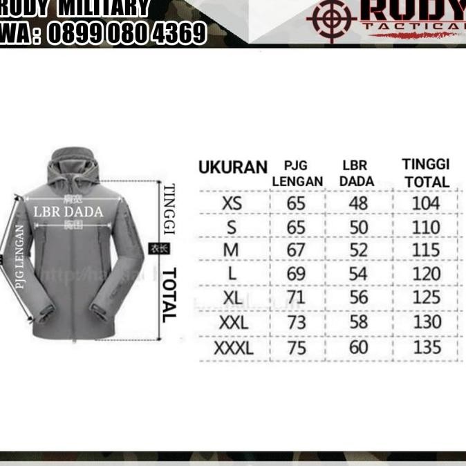 Jual Jaket Tad Tactical Army Original Waterproof Krem