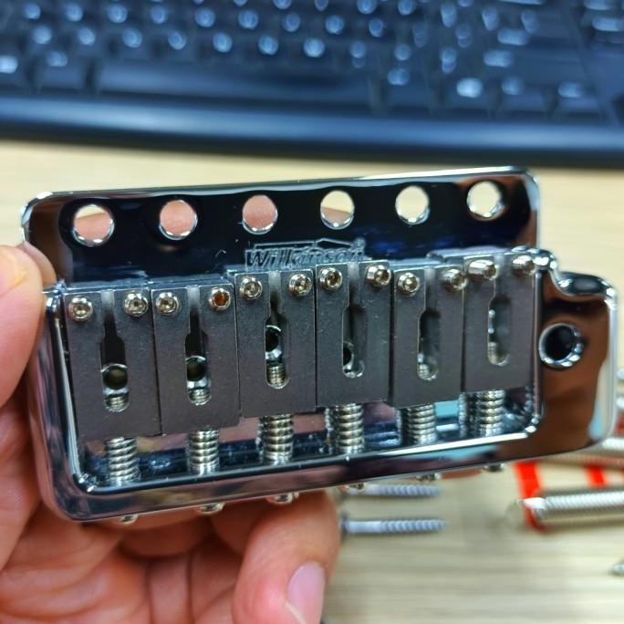 Guitar Tremolo Bridge Wilkinson Stratocaster Vintage Style Full Block