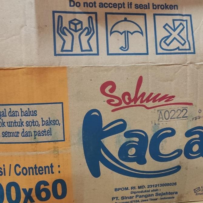 

sohun kaca 1 dus