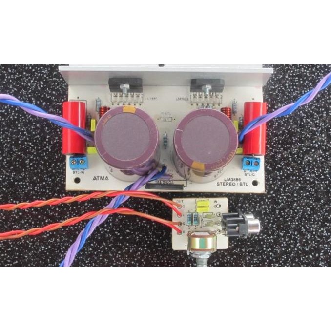 readyyy... gainclone gc stereo lm3886