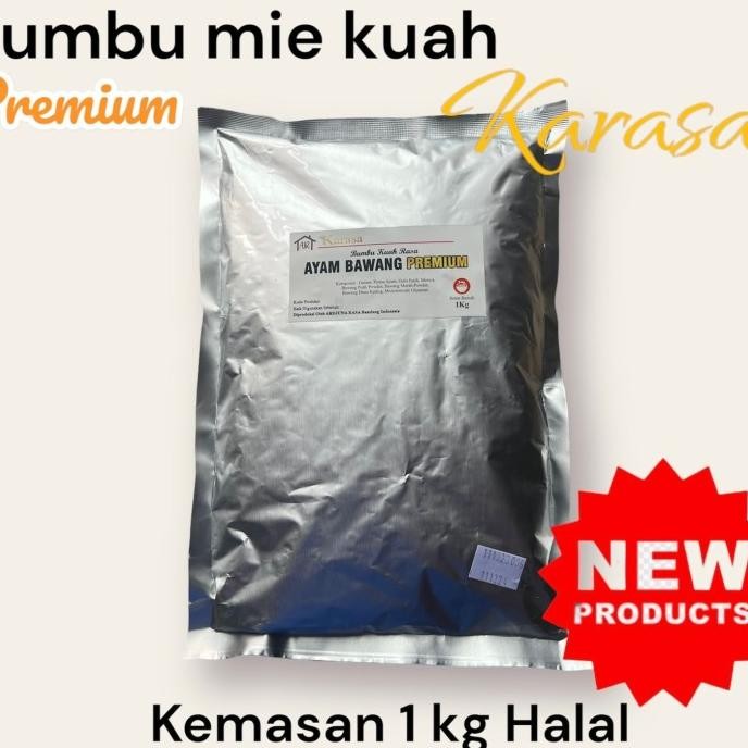 

BUMBU MIE KUAH RASA AYAM BAWANG PREMIUM KEMASAN 1 KG