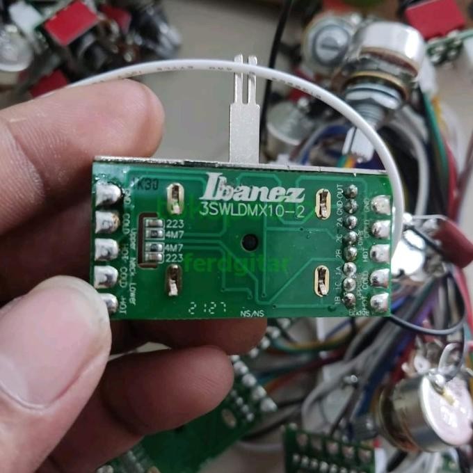 wiring kit ibanez az dinamix 10 original