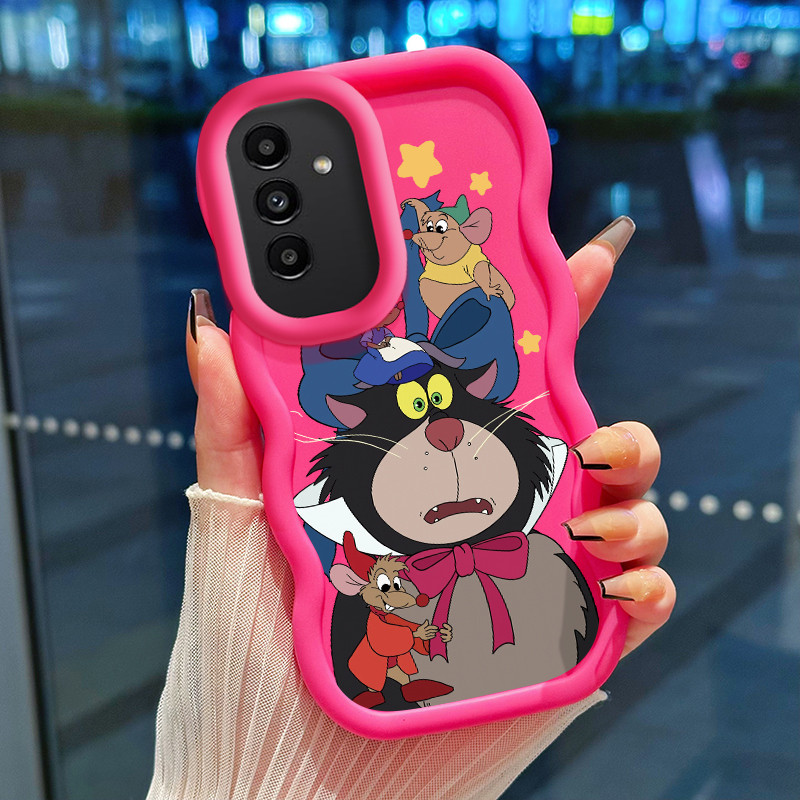 Casing Hp Untuk Samsung A24 Case Casing ponsel kucing hadiah Softcase HP terbuat dari bahan silikon 