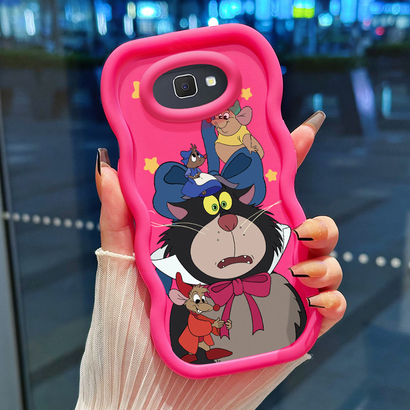 Casing Hp Untuk Samsung J7 Prime Case Casing ponsel kucing hadiah Softcase HP terbuat dari bahan sil