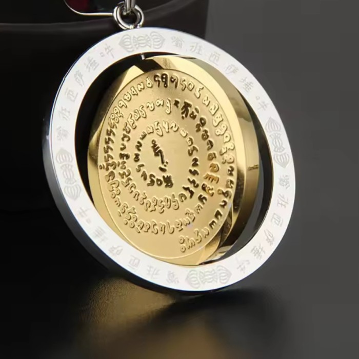 Sani - Kalung Liontin Mantra Budha Putar