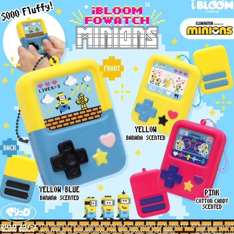 [LARIS] READY STOCK minion fowatch squishy by ibloom japan