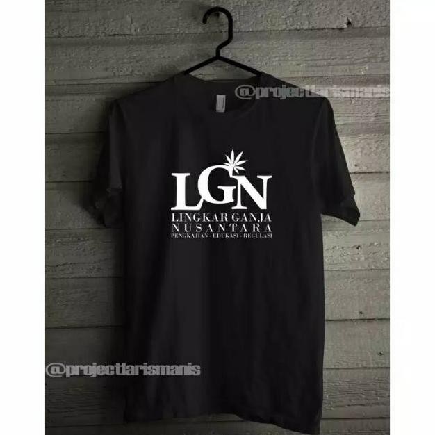 Promo Kaos Lingkar Ganja Nusantara Lgn T-Shirt