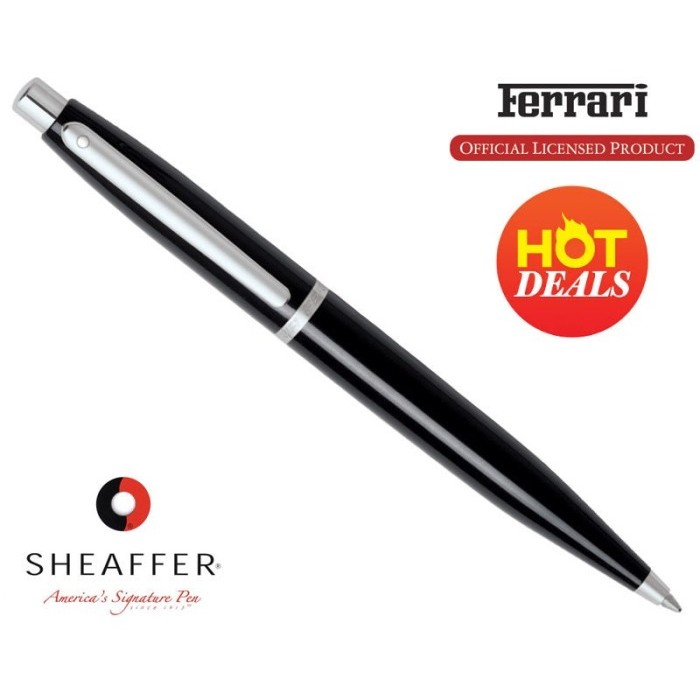 

Sheaffer Ferrari VFM Black Gloss Black Featuring Plate Ballpoint F9505