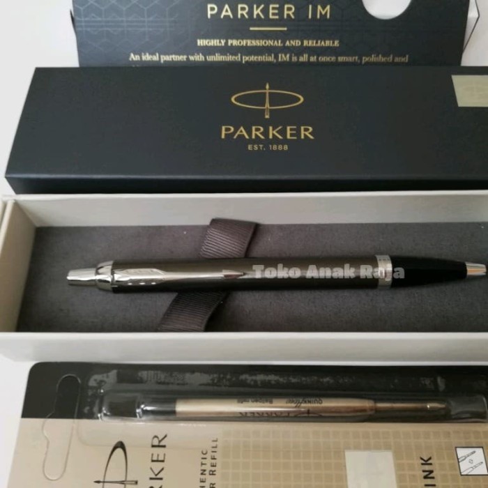 

Paket 1 Klik:1 pc Parker Im Lux Espresso CT Ballpoint+1 pc Ref BP